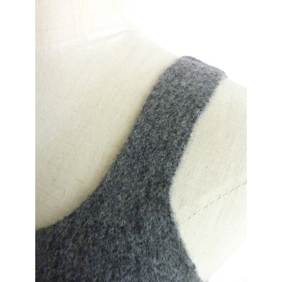 NWT Everlane Wool Blend Crop Tank Top Cami in Dark Grey M - Picture 6 of 9